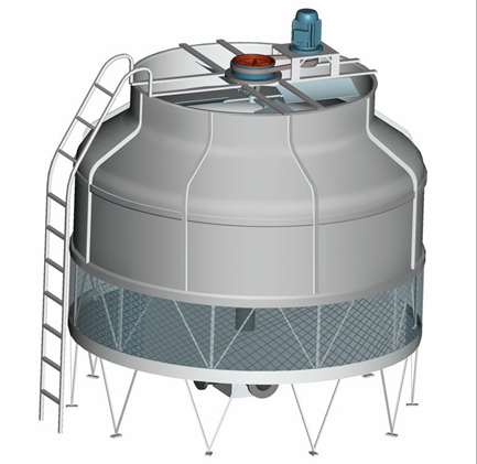 圆形逆流式冷却塔